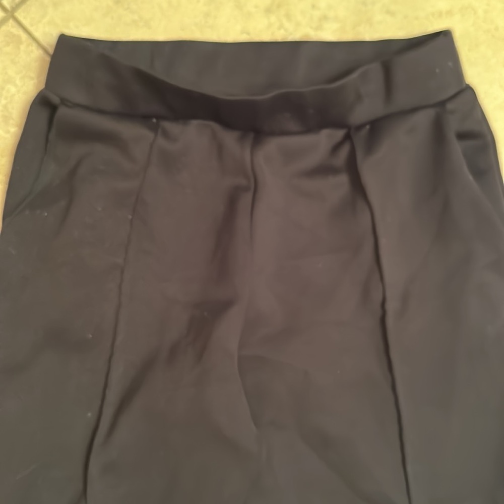 Zella ankle pants zipper bottom